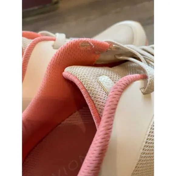 Vionic Seville Ivory Pink Slip On Fitness Running Shoe Sneakers - Picture 9 of 9
